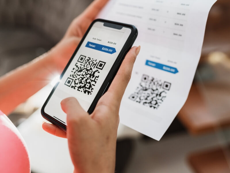 QR codes scan